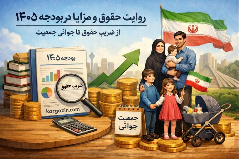 روایت حقوق و مزایا در بودجه 1405