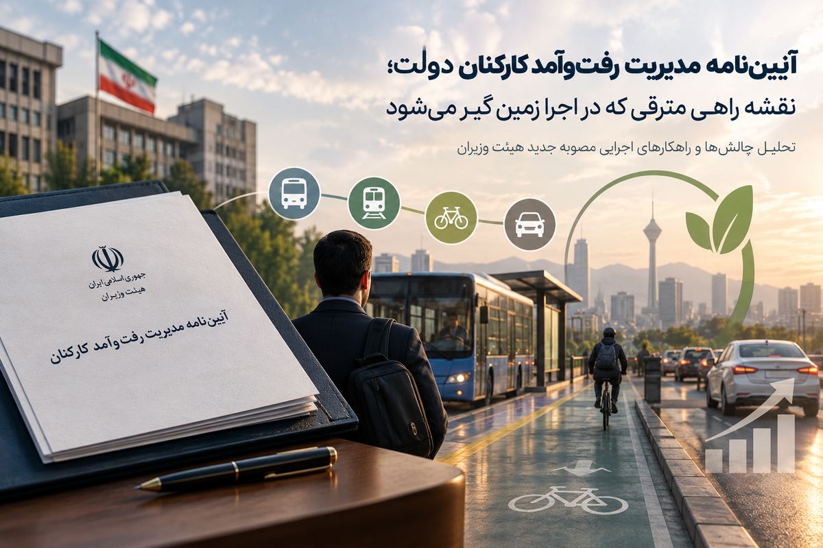 آیین نامه مدیریت رفت و آمد کارکنان
